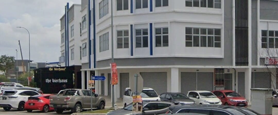 Three Storey Corner Shoplot for Sale