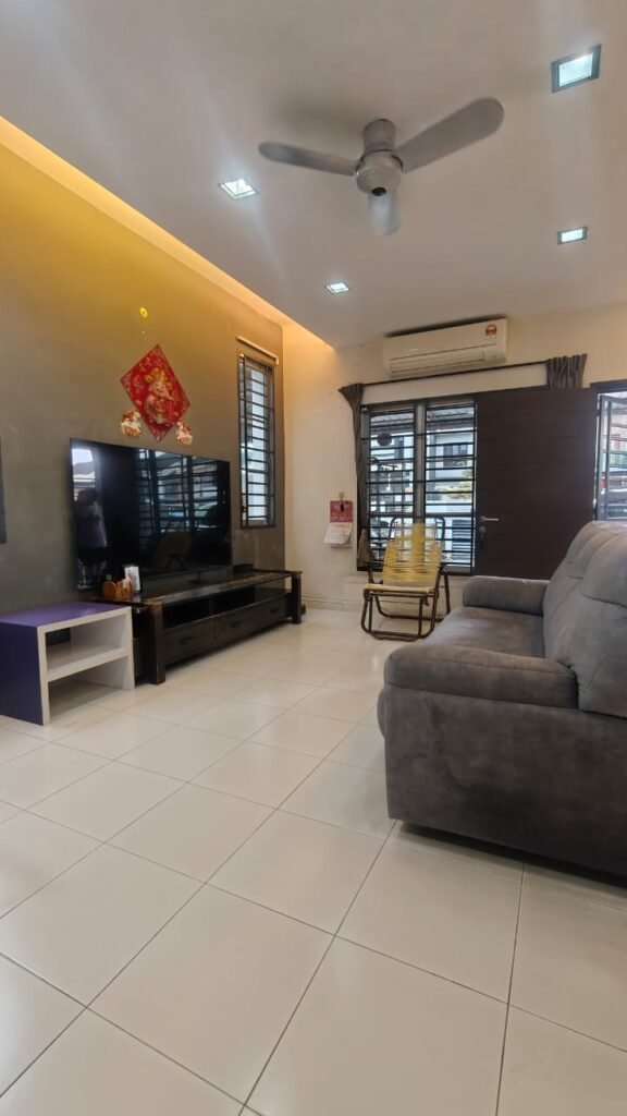 Double Storey End Lot Terrace House for Sale
