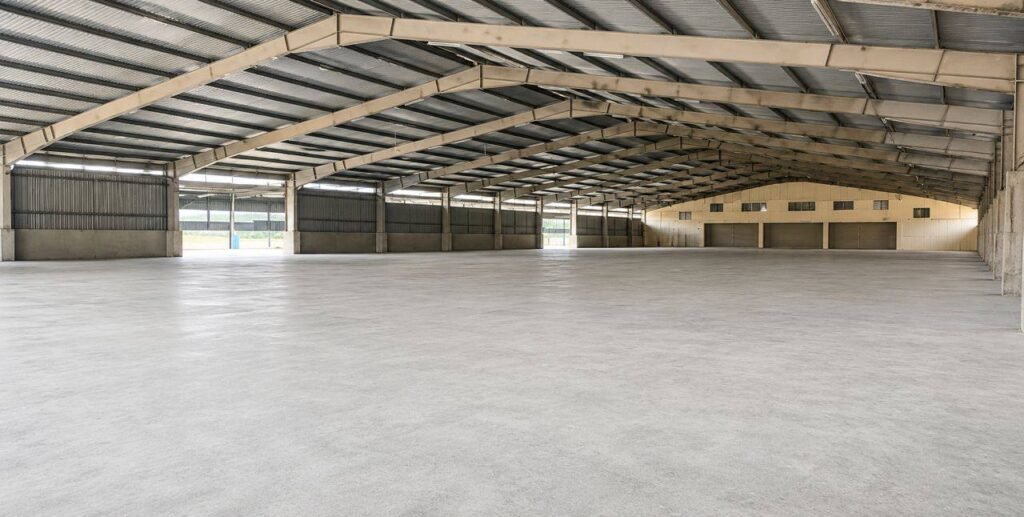 Covered Warehouse with Office for Rent