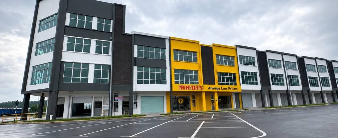 3-Storey Shop Lot for Rent